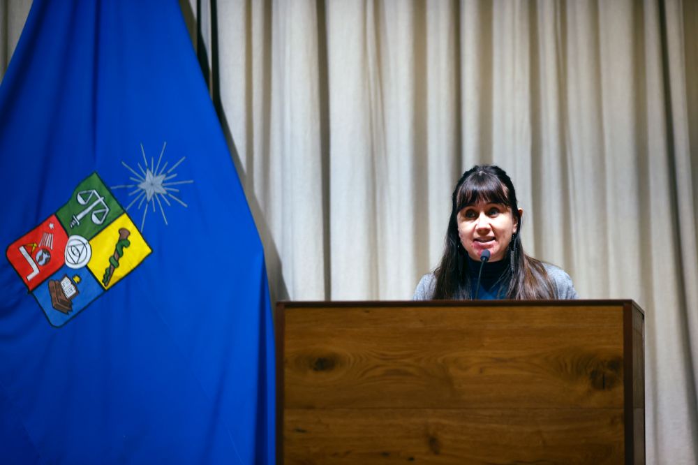 Claudia Rojas, Secretaria Ejecutiva del Comité por la Sustentabilidad de la Universidad de Chile.