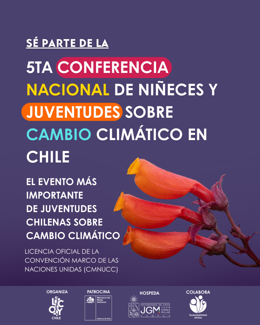 ¿Dónde? 📍 Santiago – Campus Juan Gómez Millas, Universidad de Chile + actividades en terreno.