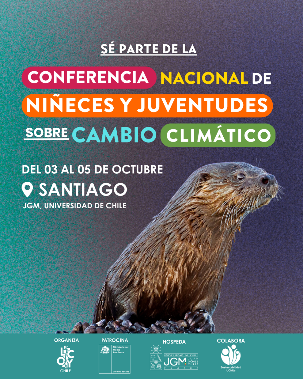 ¿Cuándo? 🗓️ 03 al 05 de octubre  👥 Abierto a niñeces y juventudes hasta 35 años