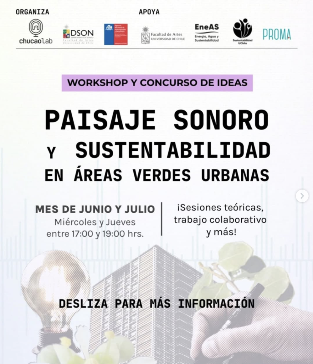 Paisaje Sonoro y Sustentabilidad en Áreas Verdes Urbanas.