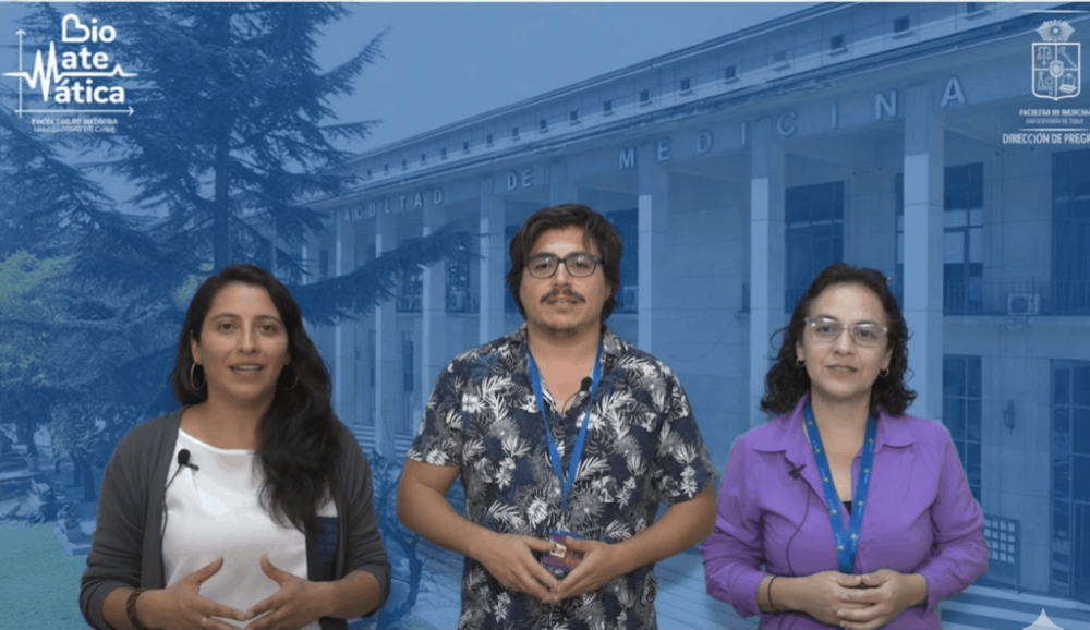 El equipo de trabajo premiados: académica Caroll Cuéllar, coordinadora de la Unidad y los profesores Ingrid Galaz y Alexander Riquelme.