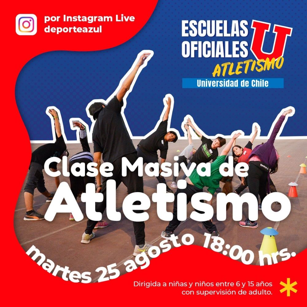 Clase Masiva de Atletismo
