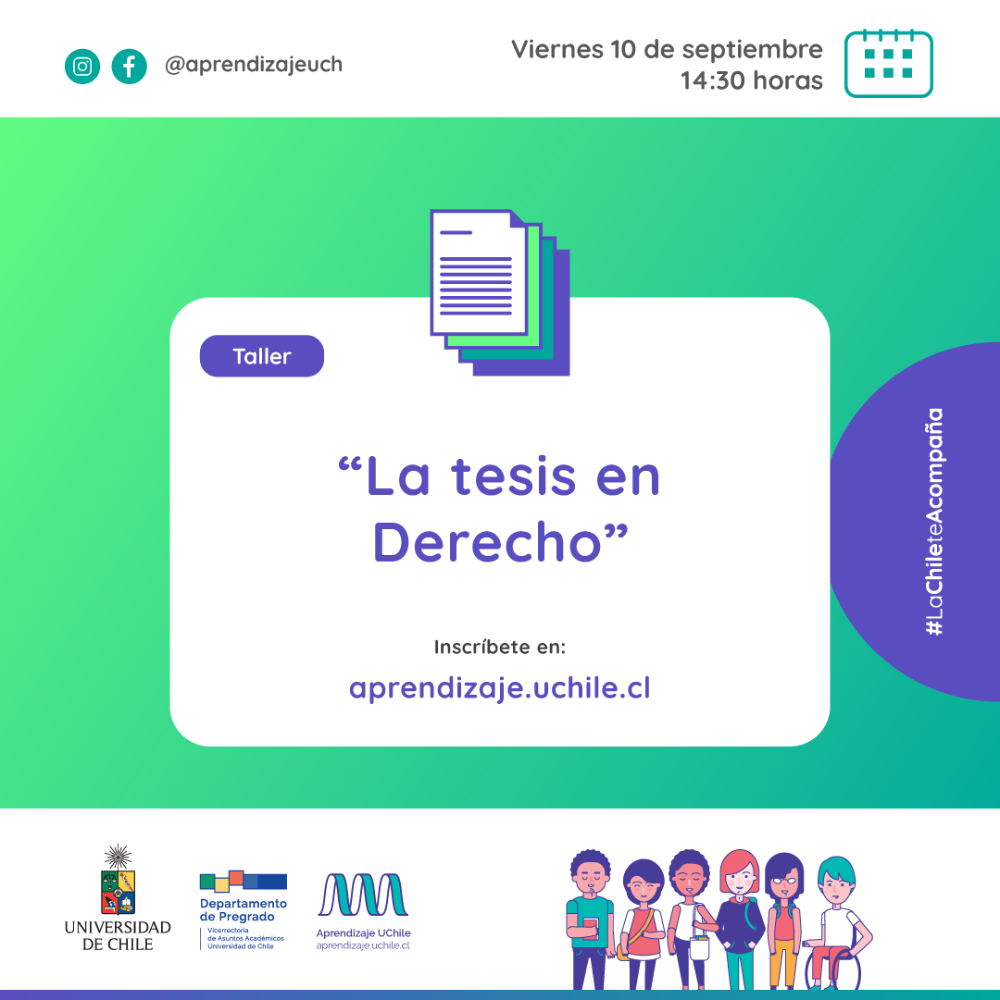 Banner - Taller:  La tesis en Derecho