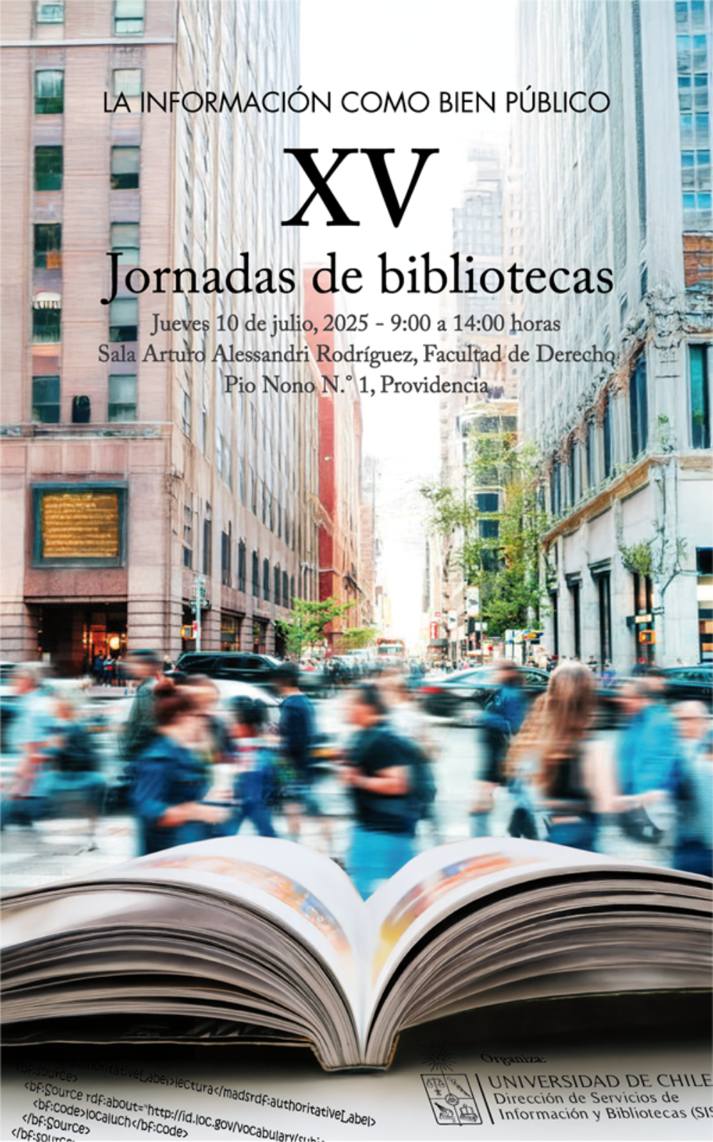 XV Jornadas de Bibliotecas U. de Chile