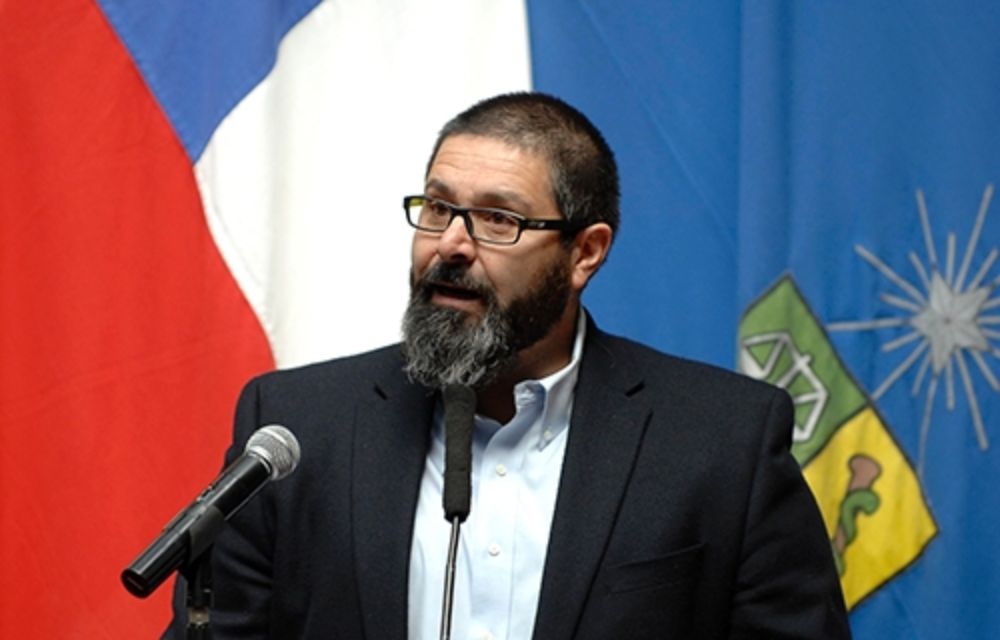 Prof. Claudio Nash, coordinador de la Cátedra de Derechos Humanos, destacó la importancia de conmemorar esta fecha en la universidad y en el país.