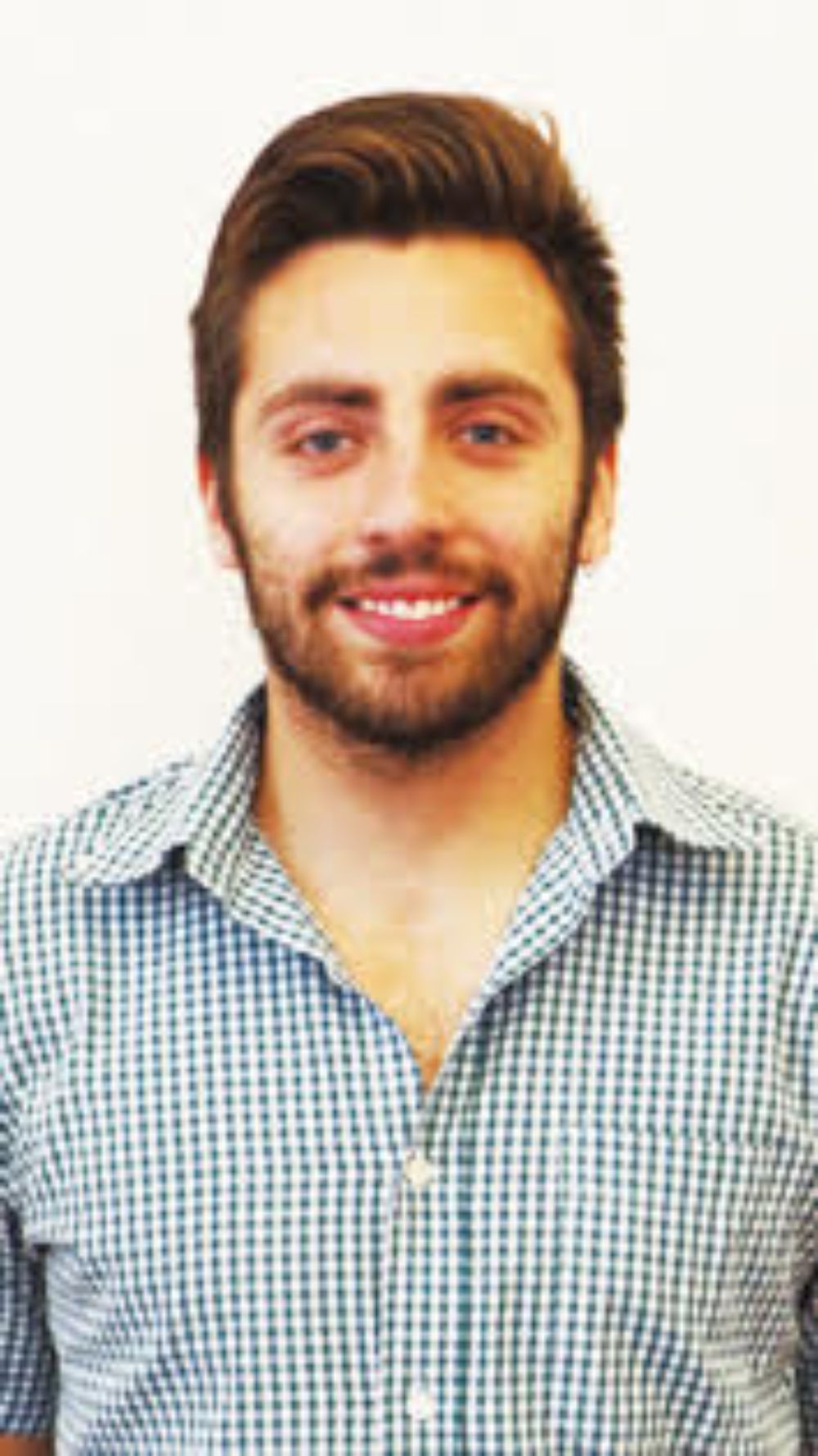 Senador Universitario Juan Cristóbal Cantuarias, estudiante de la Facultad de Derecho.