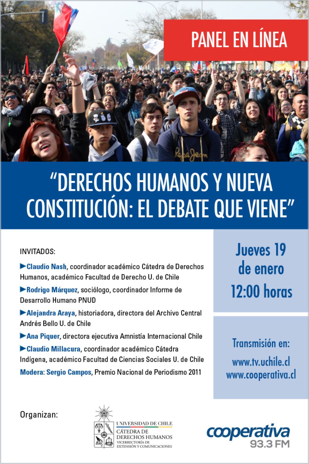 Panel Derechos Humanos y nueva Constitución