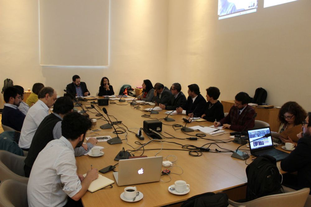 El Consejo Ampliado de todas las universidades estatales se reúne periódicamente para abordar las líneas de trabajo definidas como prioritarias para la Red. 