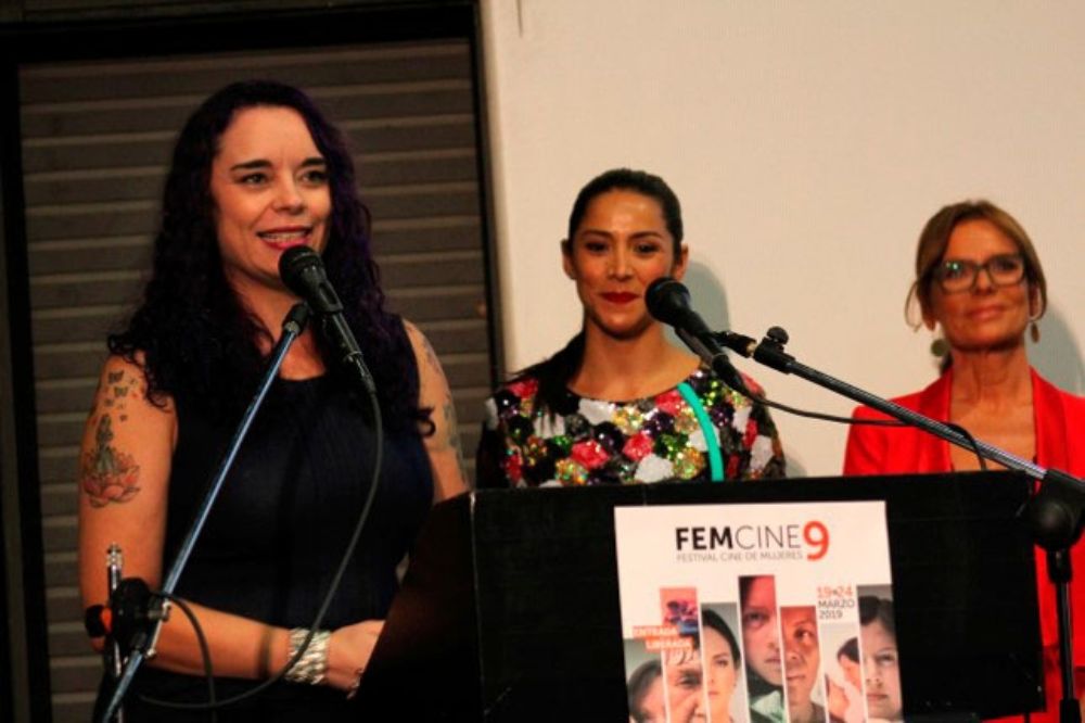 La directora de Femcine, la periodista Antonella Estévez.