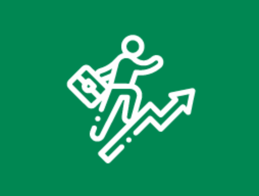 funcionario ascendiendo