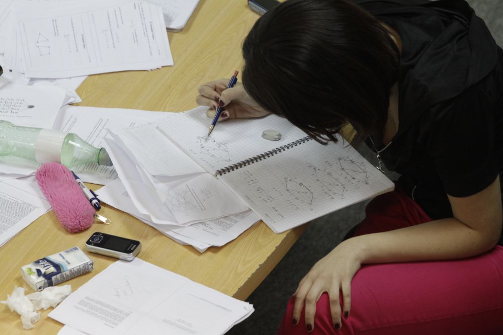 Estudiantes en Beauchef