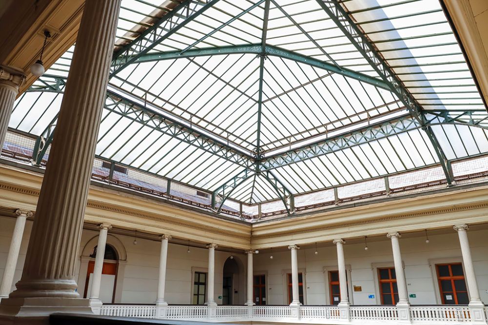 Techumbre Casa Central de la Universidad de Chile