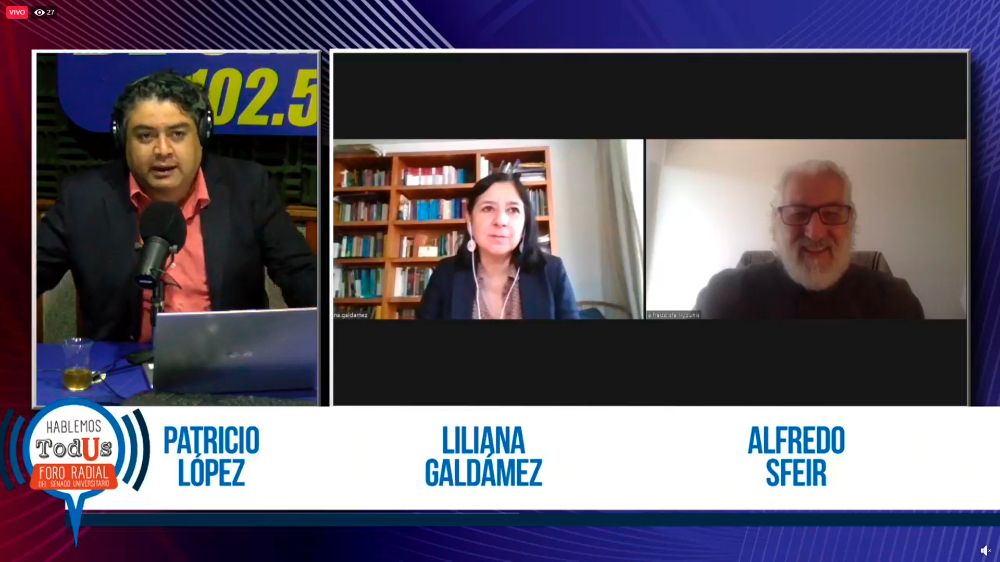 El Foro Hablemos TodUs es organizado en conjunto con Radio Universidad de Chile.