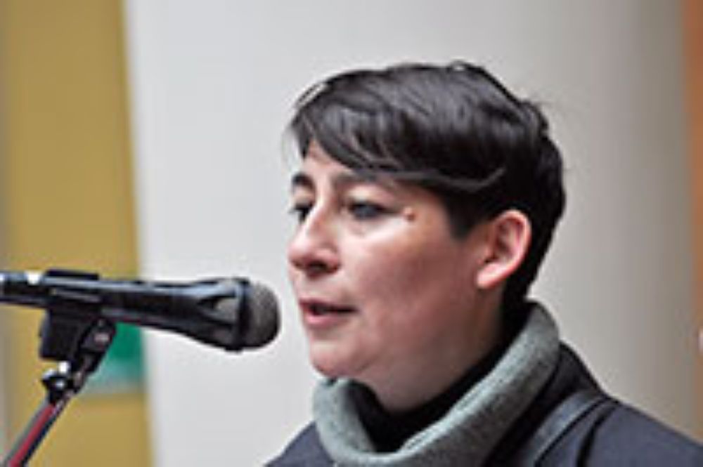 La Directora del Archivo Central Andrés Bello de la Universidad de Chile, también se sumó a la lectura.