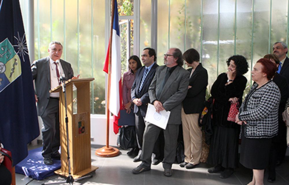 El Rector Vivaldi destacó el aporte de las comunidades de inmigrantes, y en particular de la árabe, en el desarrollo del país.