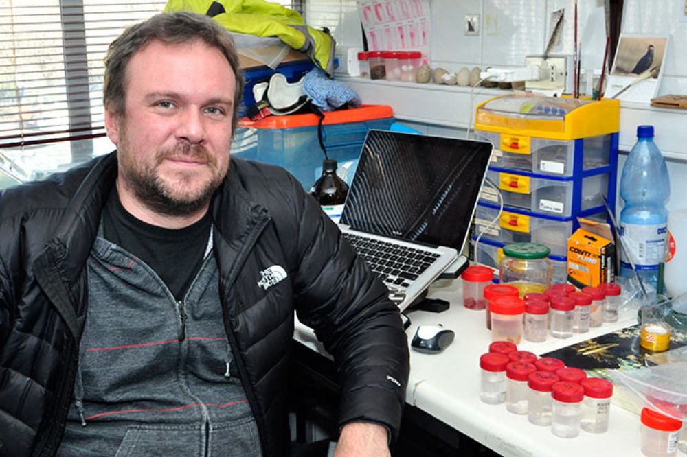 Alexander Vargas, académico e investigador del Laboratorio de Ontogenia y Filogenia de la Facultad de Ciencias de la U. de Chile 