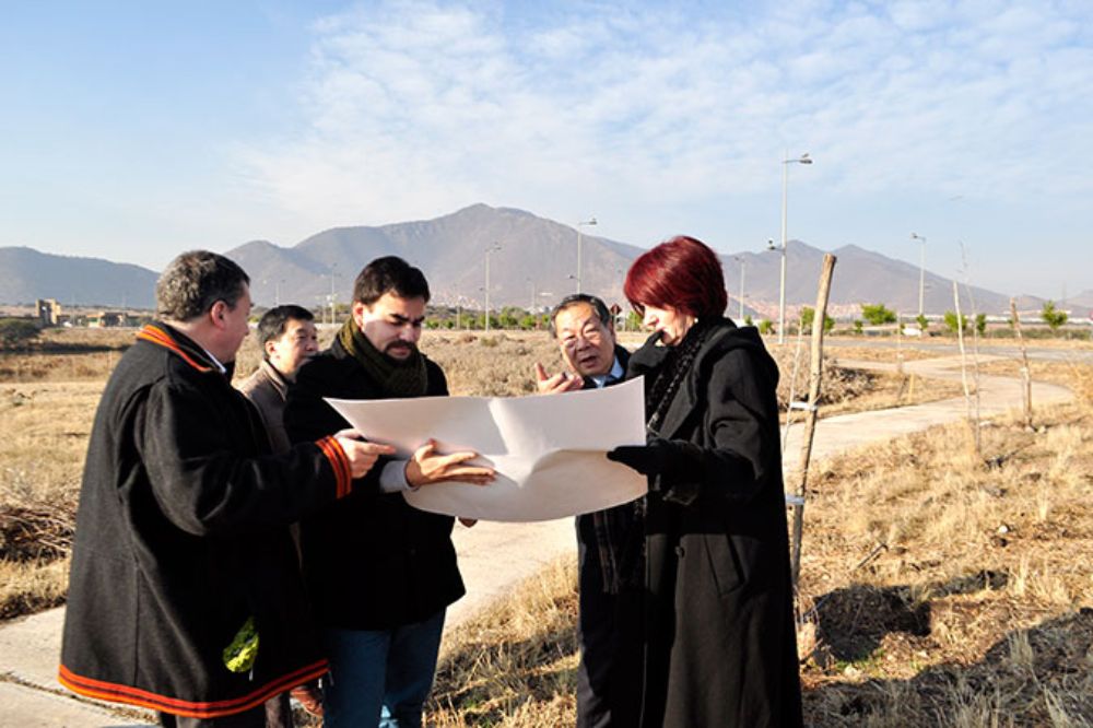 El recorrido es el segundo que realiza una comitiva de la Universidad de Tsukuba.