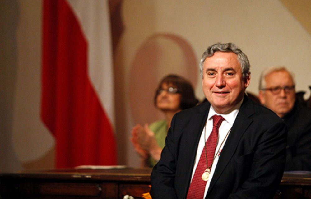 El Rector Ennio Vivaldi encabezó la actividad en la que participaron diversas autoridades académicas y políticas.