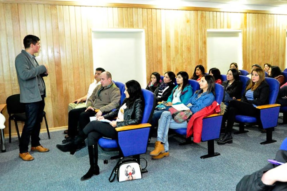 El Centro de Rehabilitación de Punta Arenas fue donde se hizo un taller de Estimulación Temprana.