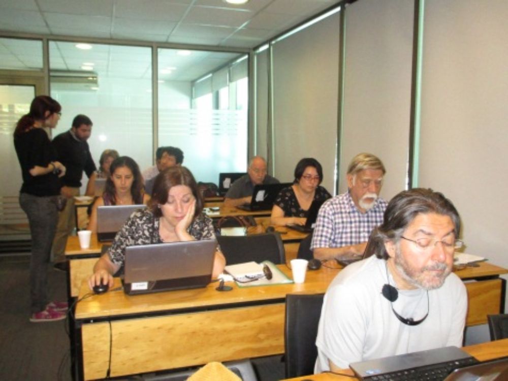 Docentes en el Quinto Taller TIC