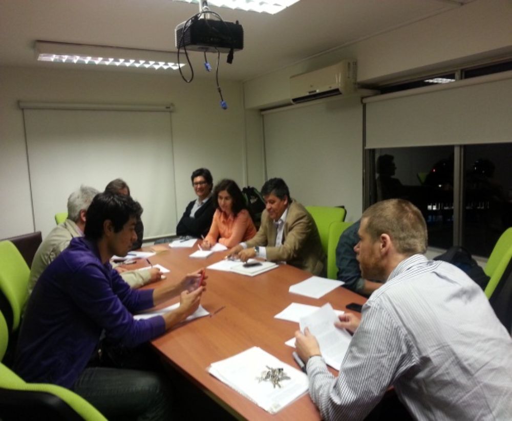 Docentes en el Taller