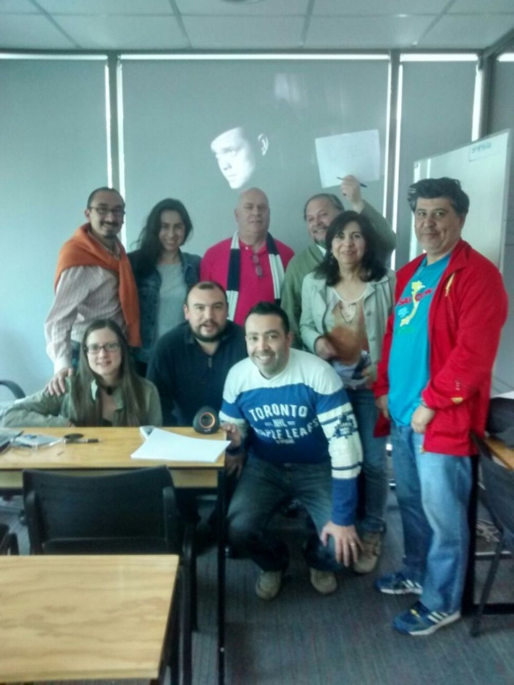 Docentes en el Taller