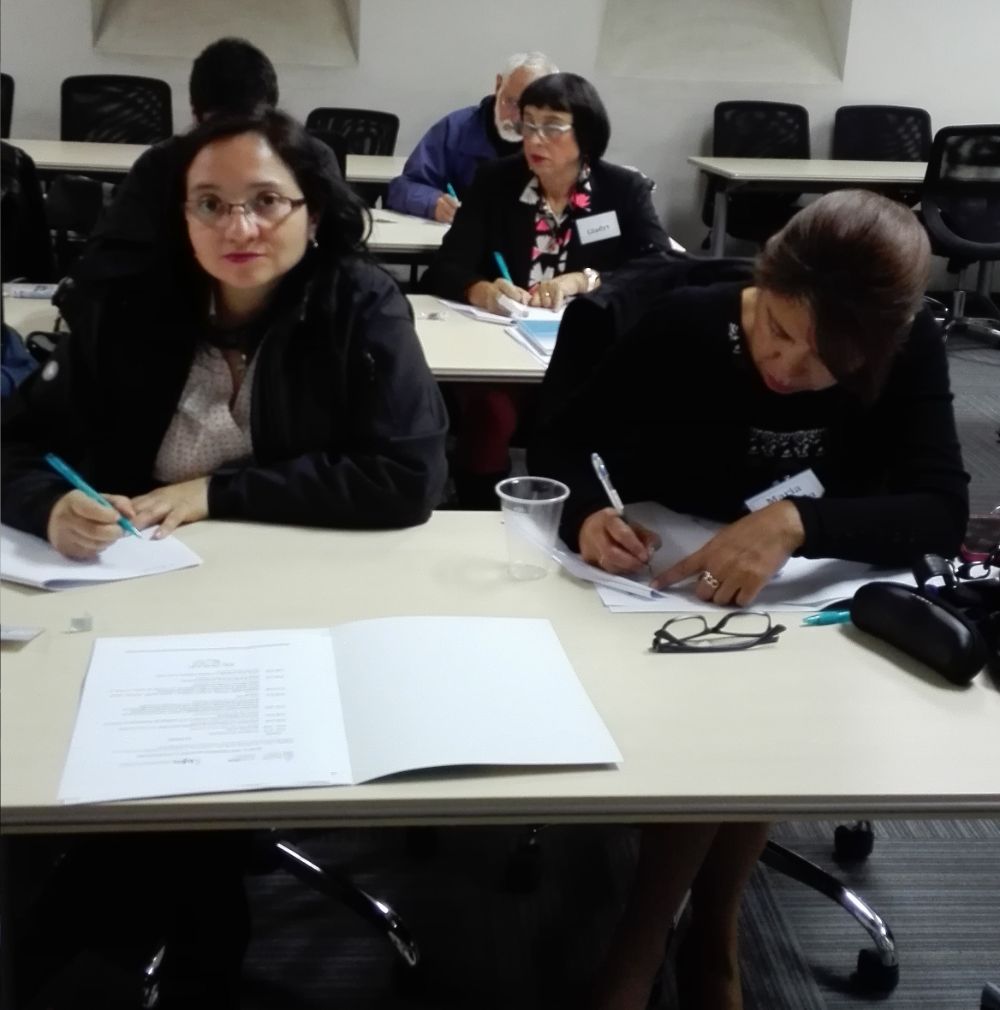 Funcionarios en el Curso