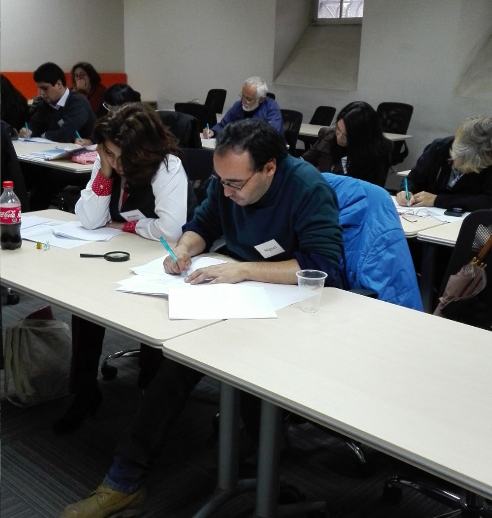 Funcionarios en el Curso