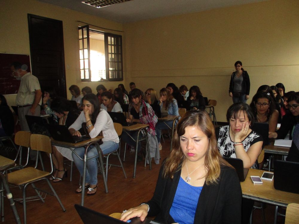 Docentes en el Taller