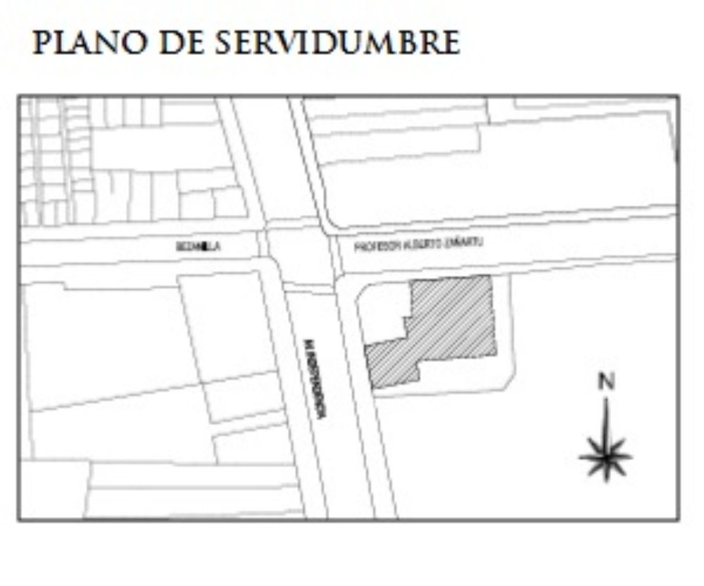 Plano de servidumbre
