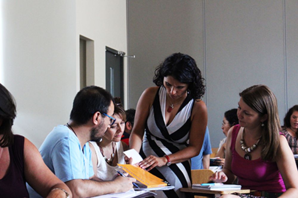 Profesores y profesoras  de Chile, Bolivia, Brasil, Rusia y Japón asistieron al curso de metodología que se dictó durante enero.