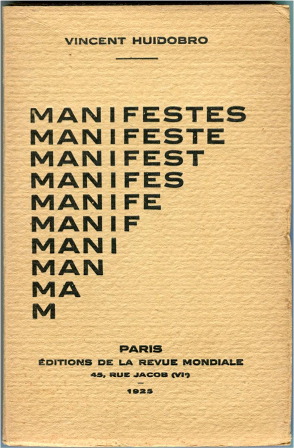 Además, se exhibirá una serie de quince textos del acervo de la Fundación Vicente Huidobro.
