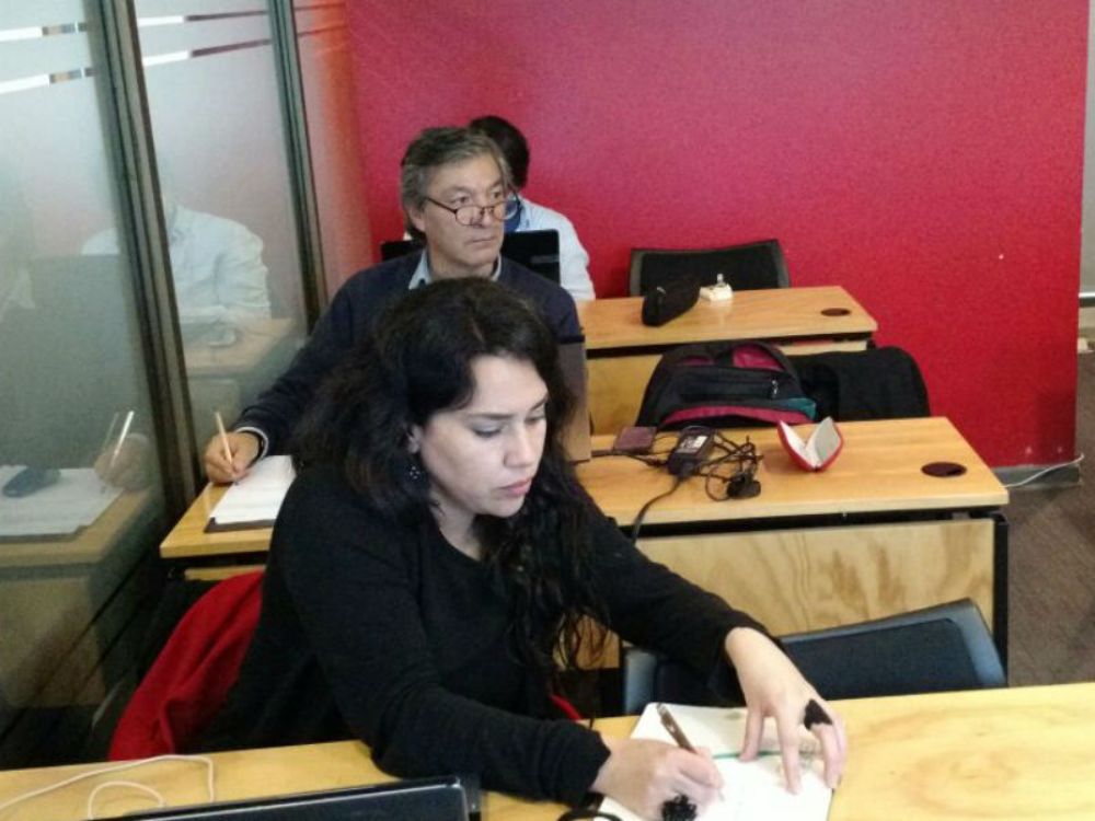 Docentes en el Taller