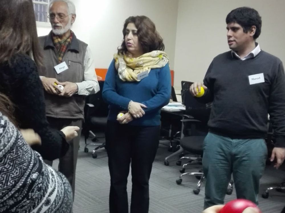 Funcionarios en el Taller