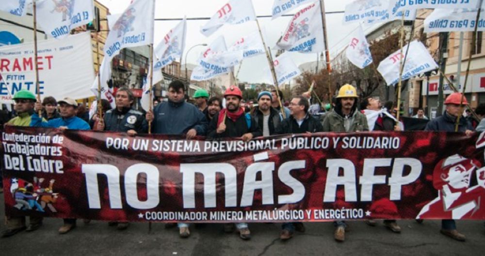 Entre las propuestas que se han presentado en las manifestaciones está la de un sistema de seguridad social público y solidario.