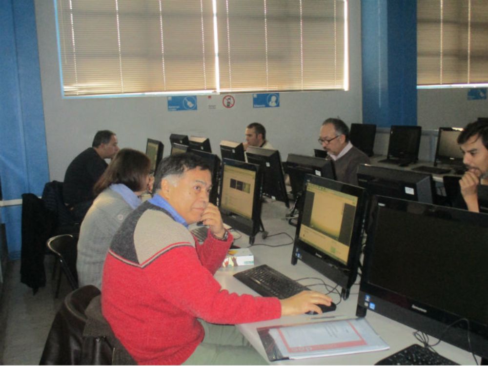 Docentes en el Taller