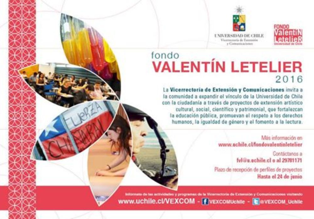 "Contra el racismo, nos educamos" es un proyecto financiado por el Fondo Concursable Valentín Letelier (2015) de la Vicerrectoría de Extensión y Comunicaciones.