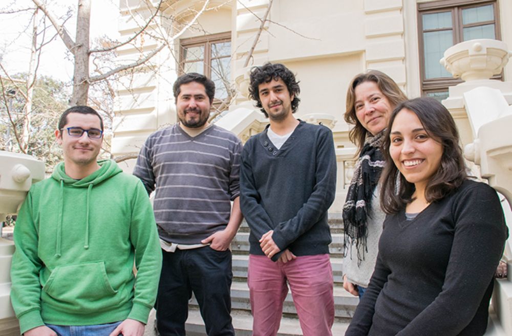 El equipo a cargo de la aplicación, que ahora tendrá como desafío ver la información que comparten los usuarios, además de expandirse a Concepción.