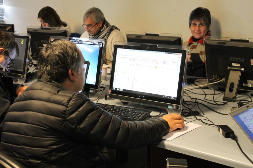 Docentes en el Taller