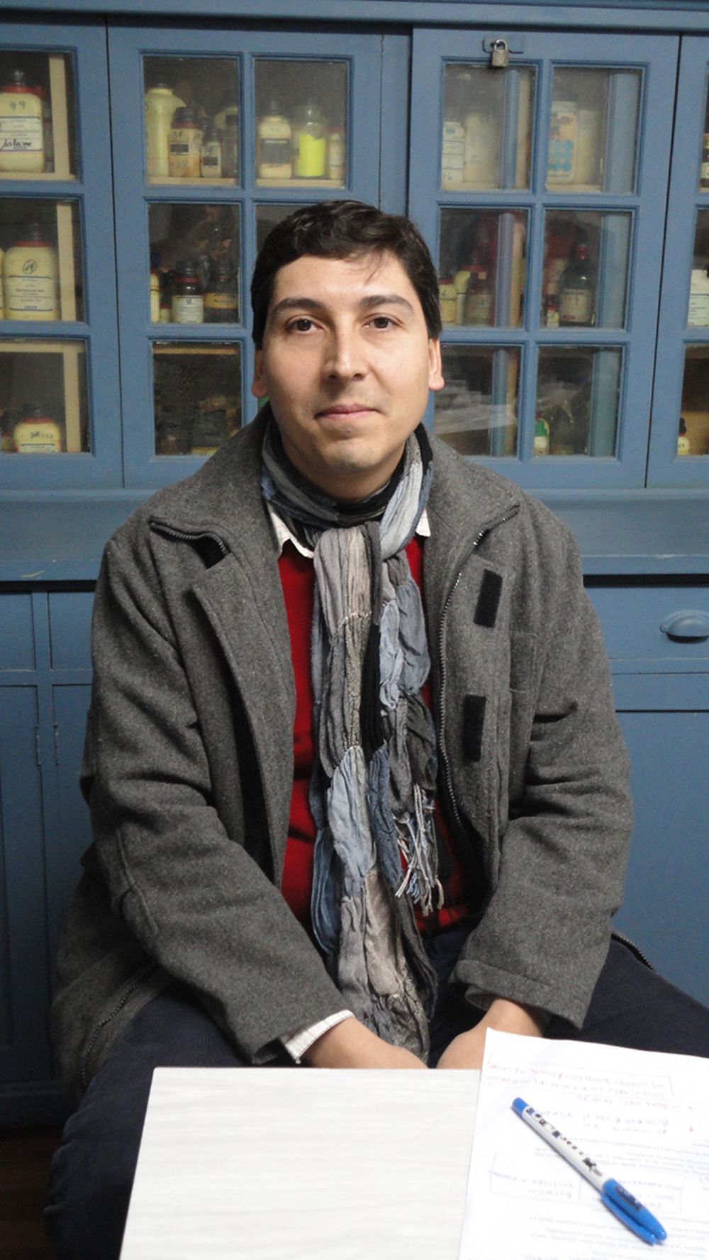 Luis Puente, académico de la carrera de Ingeniería en Alimentos de la Facultad de Ciencias Químicas y Farmacéuticas. 