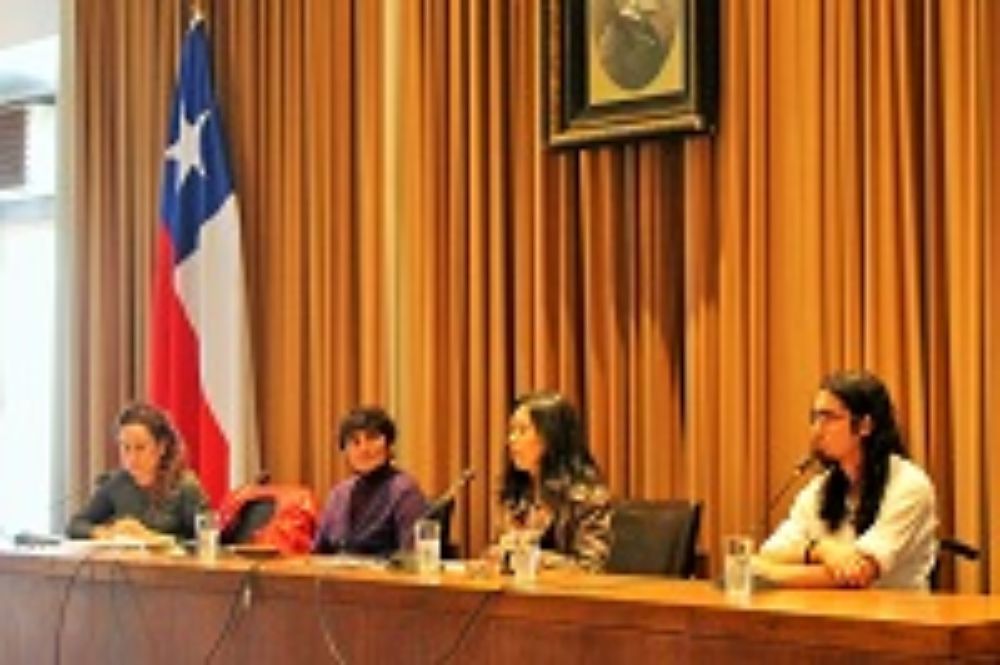 El espacio de comentarios estuvo moderado por Ximena Toro, Terapeuta Ocupacional, y participaron Sandra Mella, Terapeuta Ocupacional, Diego Ramos, Estudiante de Terapia Ocupacional y Sandra Rosas, Coo