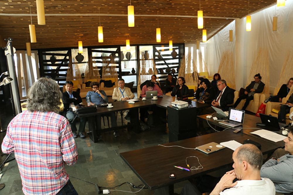 La segunda jornada del Foro Chile-Japón contó con un espacio de encuentro entre investigadores de los planteles participantes.
