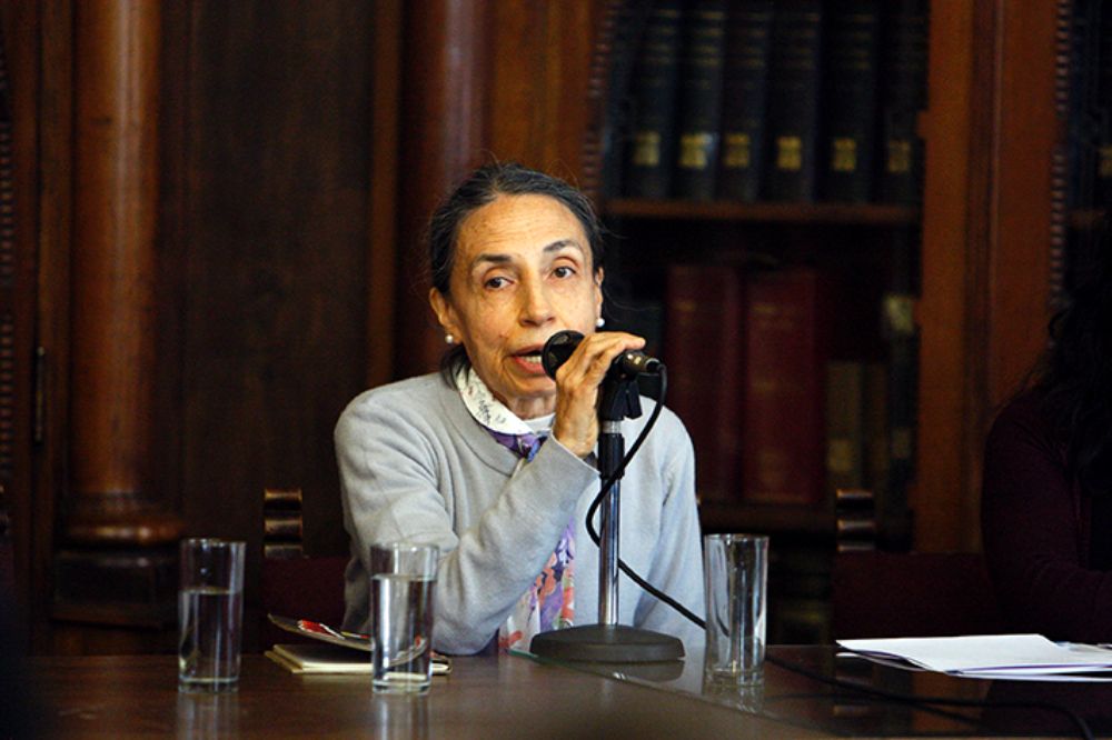 La actividad finalizó con un recital de poesía a cargo de las poetas Elvira Hernández y Maribel Mora.