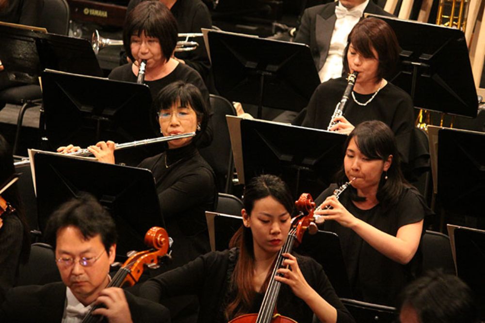 La Orquesta Filarmónica de Geidai de la Universidad de las Artes de Tokio ofreció un concierto que dio término a las actividades conmemorativas de los 120 años de amistad entre Chile y Japón.