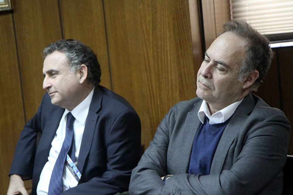 El decano Aceituno valoró positivamente esta visita y la convocatoria realizada por el COAI para la etapa participativa de la evaluación interna.