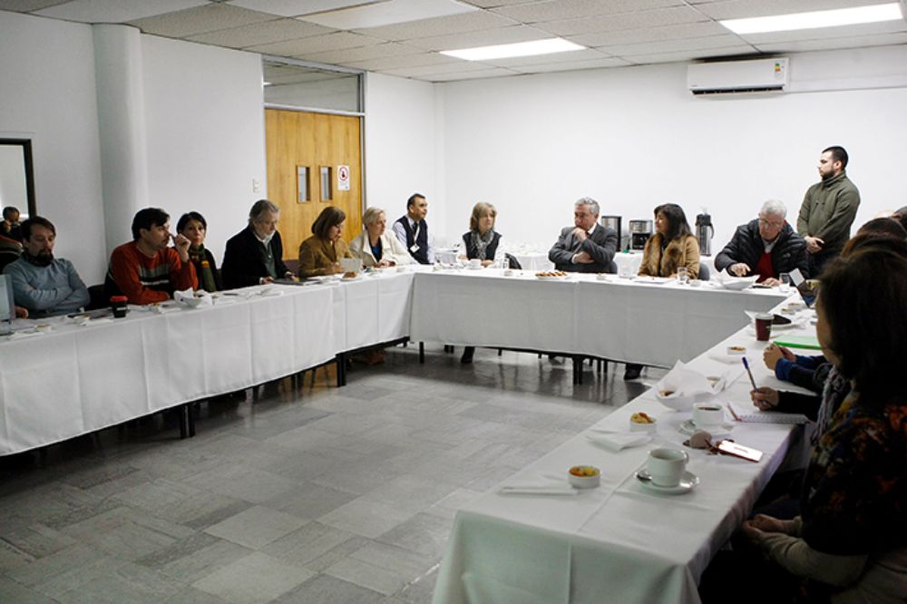 La visita al INTA se enmarca en la gira que el COAI se encuentra realizando en todas las facultades, institutos y el Hospital Clínico para incorporar a la comunidad al proceso de acreditación.