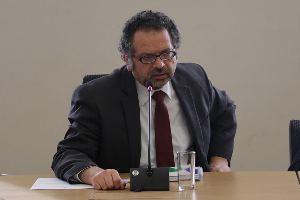 Eric Palma, Senador Universitario de la U. de Chile.