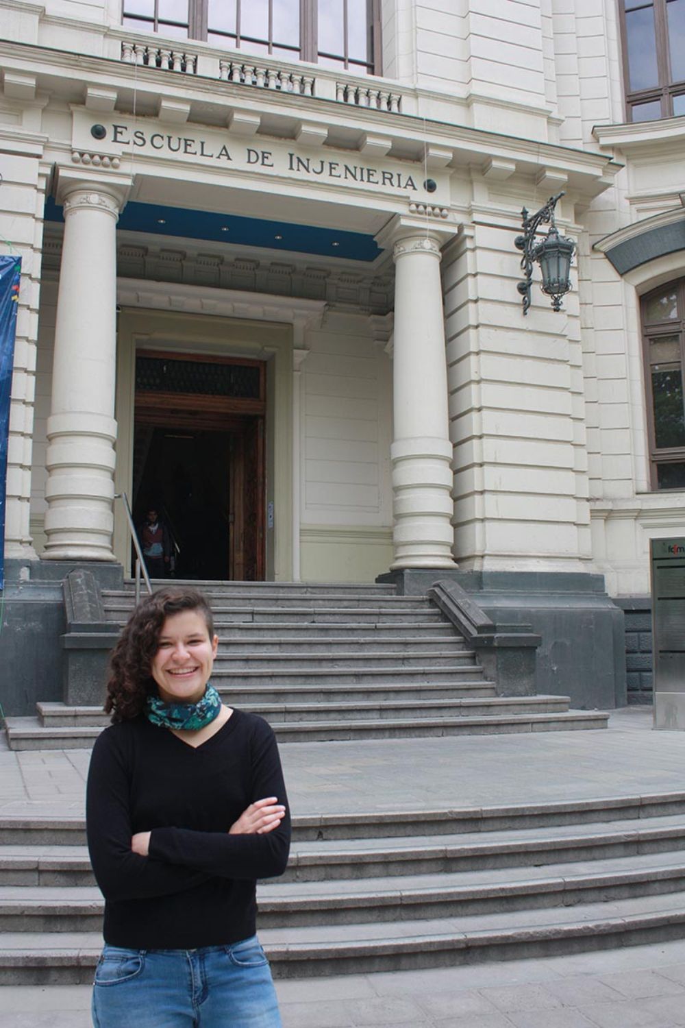 Isidora Araya estudió tres cursos en la EdV y hoy estudia Licenciatura en Ciencias en la U. de Chile.