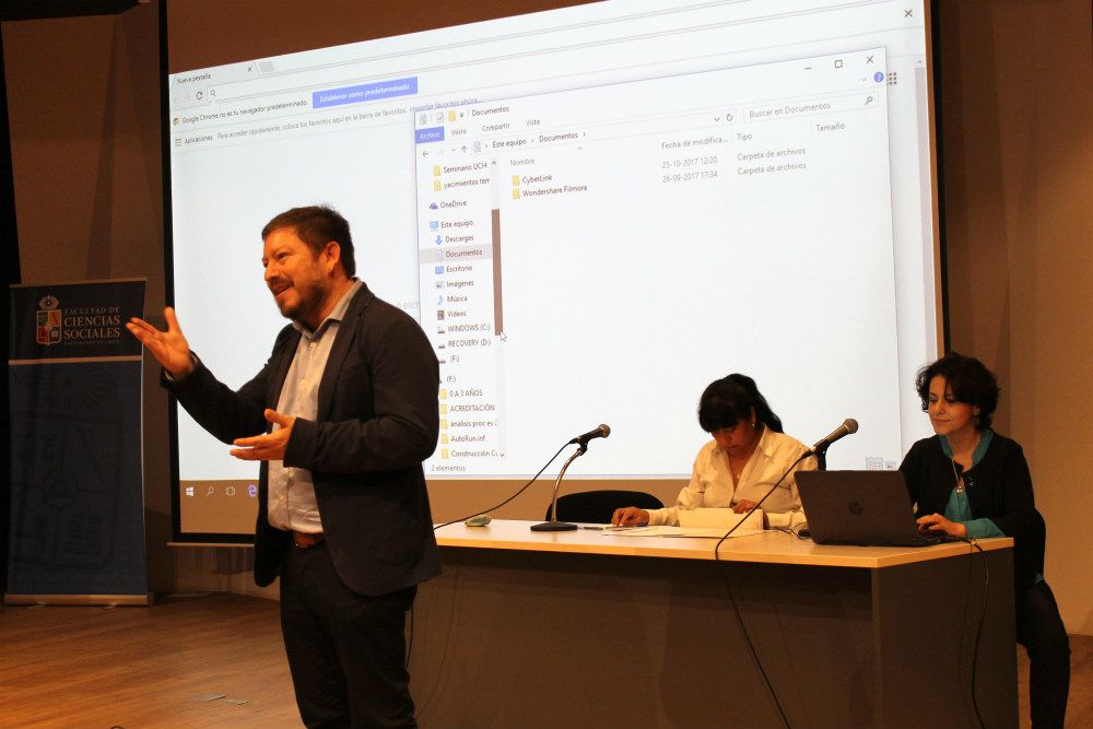 Fabián Retamal, coordinador del área de enseñanza media del PACE UCH. 