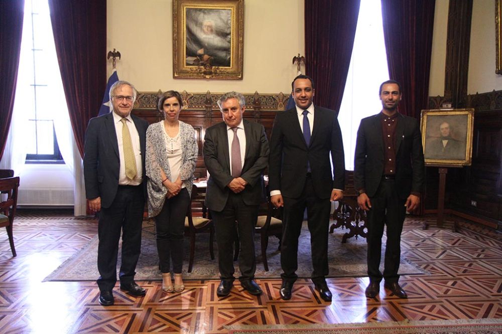 Durante la visita de la delegación Saudí, fueron analizadas las posibilidades de un convenio de movilidad estudiantil entre la Universidad de Chile y universidades de Arabia Saudita.